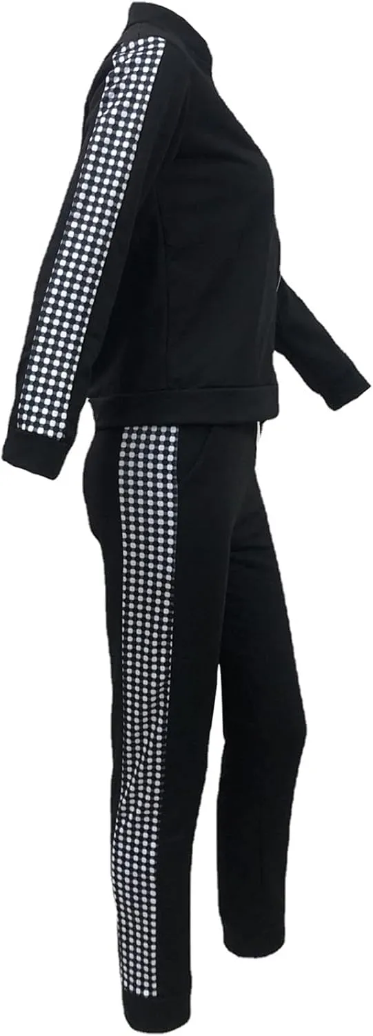 Women's 2 Piece Tracksuit Sweatsuits Sets Hoodie Sweatshirt and Jogging Sweatpants Suit
