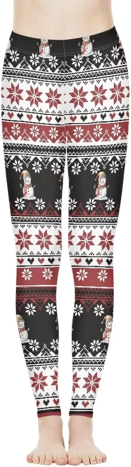 Womens Yoga Pants Full Length High Waist Sports Tights Trousers Stretch Workout Leggings